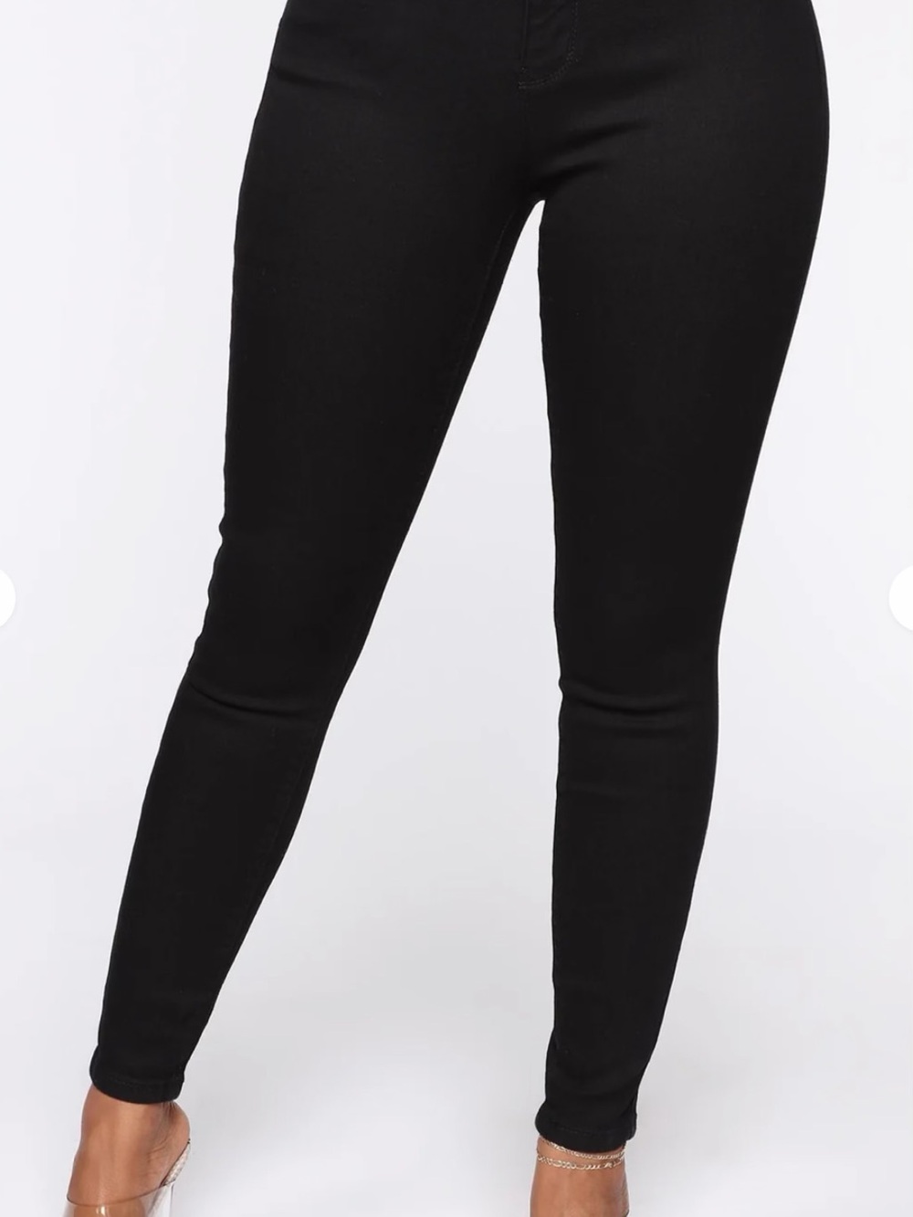 Fashion Nova Black Booty Shaping Denim